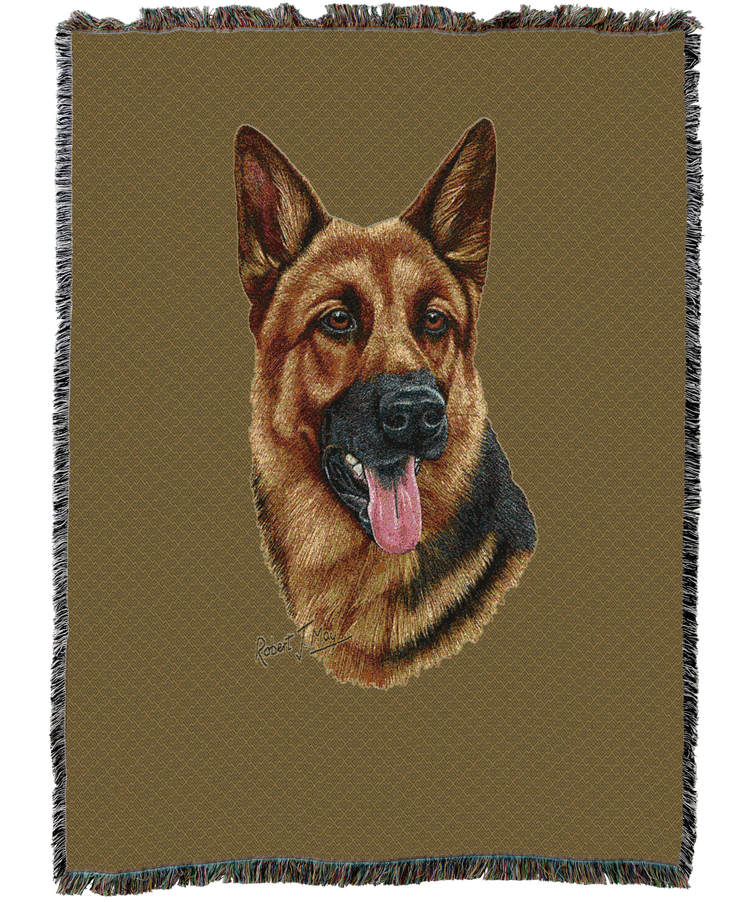 German Shepherd 2 Blanket