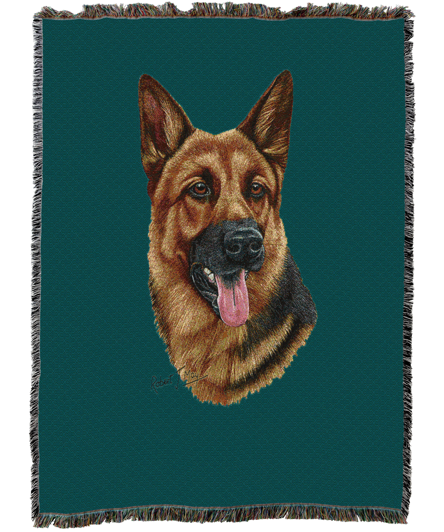 German Shepherd 2 Blanket