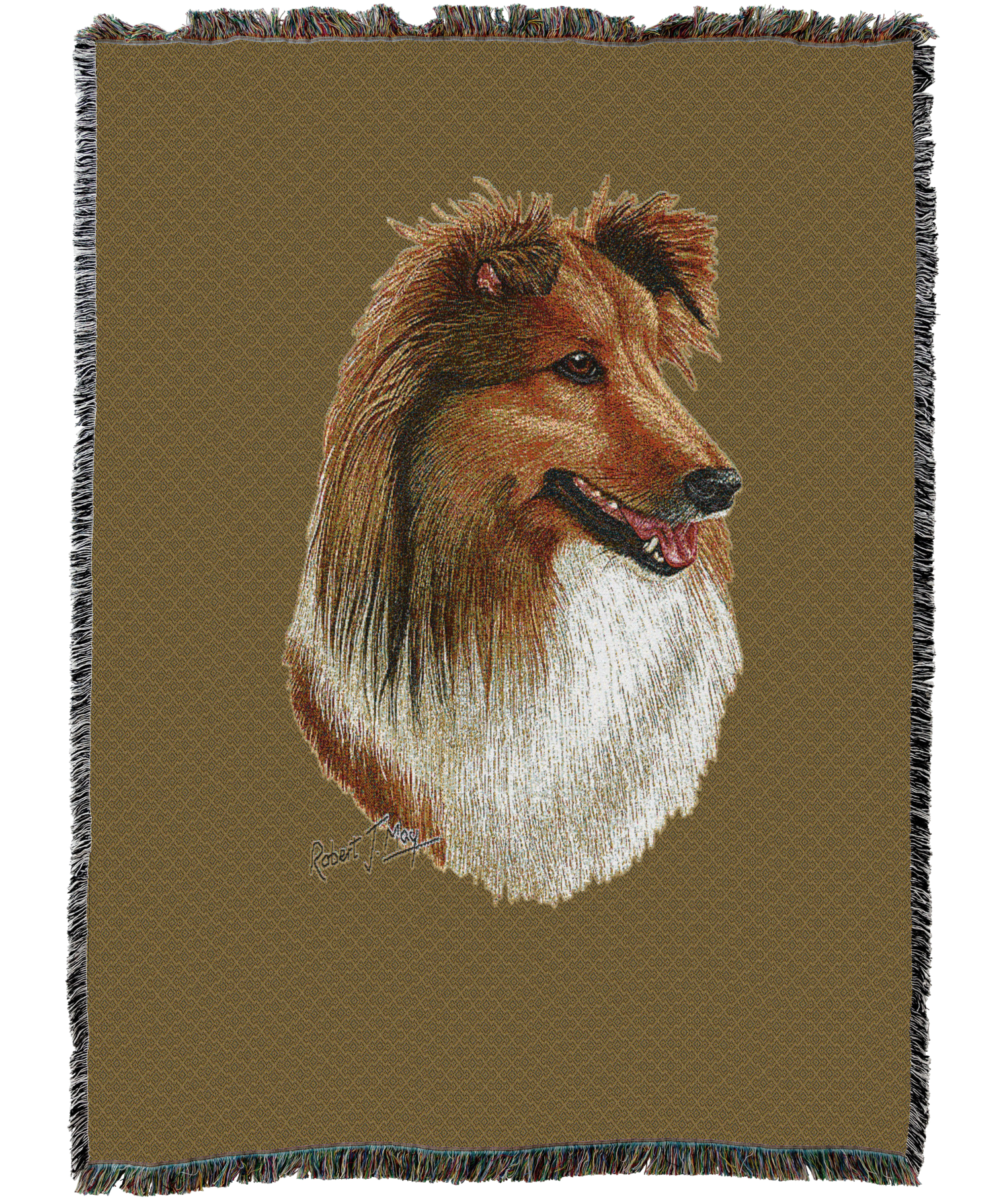Shetland Sheepdog 2 AKA Sheltie Blanket Sand