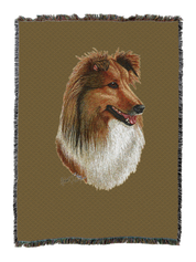Shetland Sheepdog 2 AKA Sheltie Blanket Sand