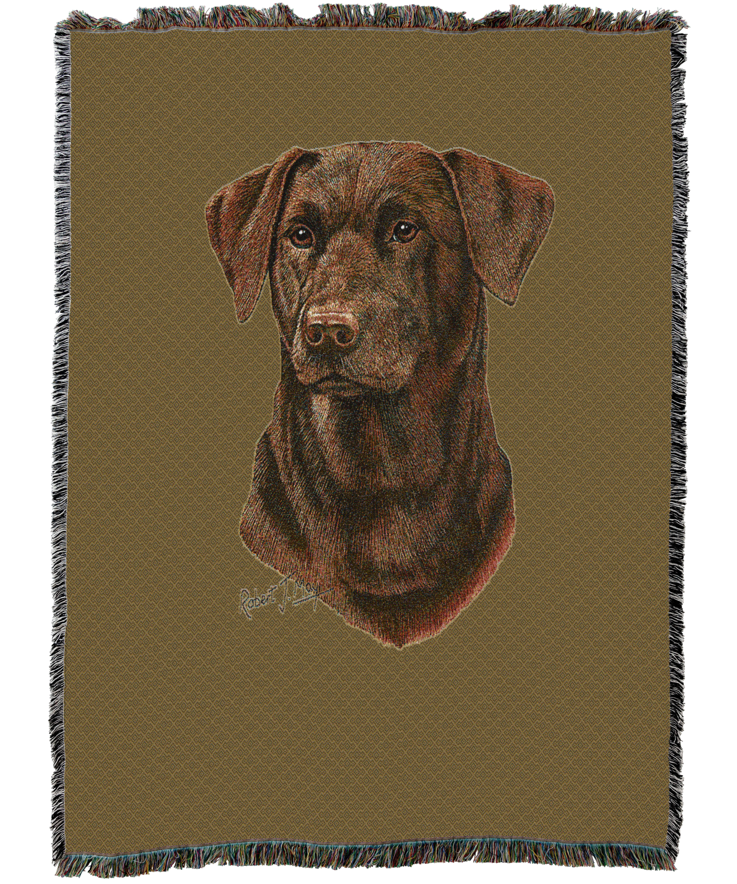 Labrador Retriever Chocolate 2 Blanket
