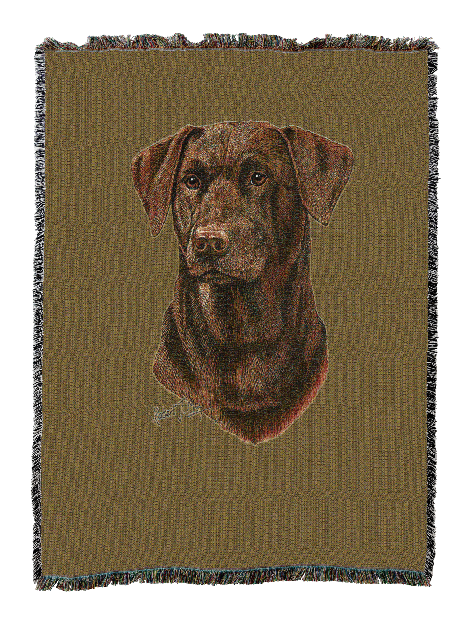 Labrador Retriever Chocolate 2 Blanket