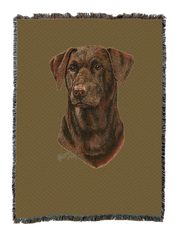 Labrador Retriever Chocolate 2 Blanket
