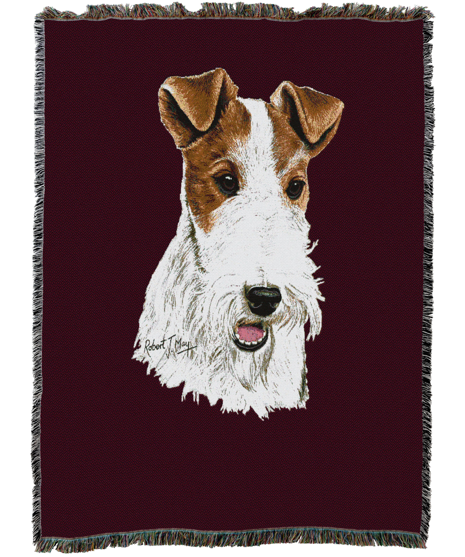 Wire Fox Terrier Blanket