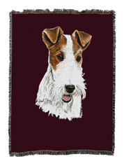 Wire Fox Terrier Blanket