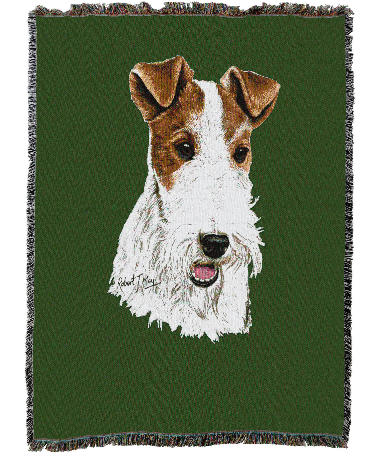 Wire Fox Terrier Blanket