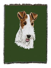 Wire Fox Terrier Blanket