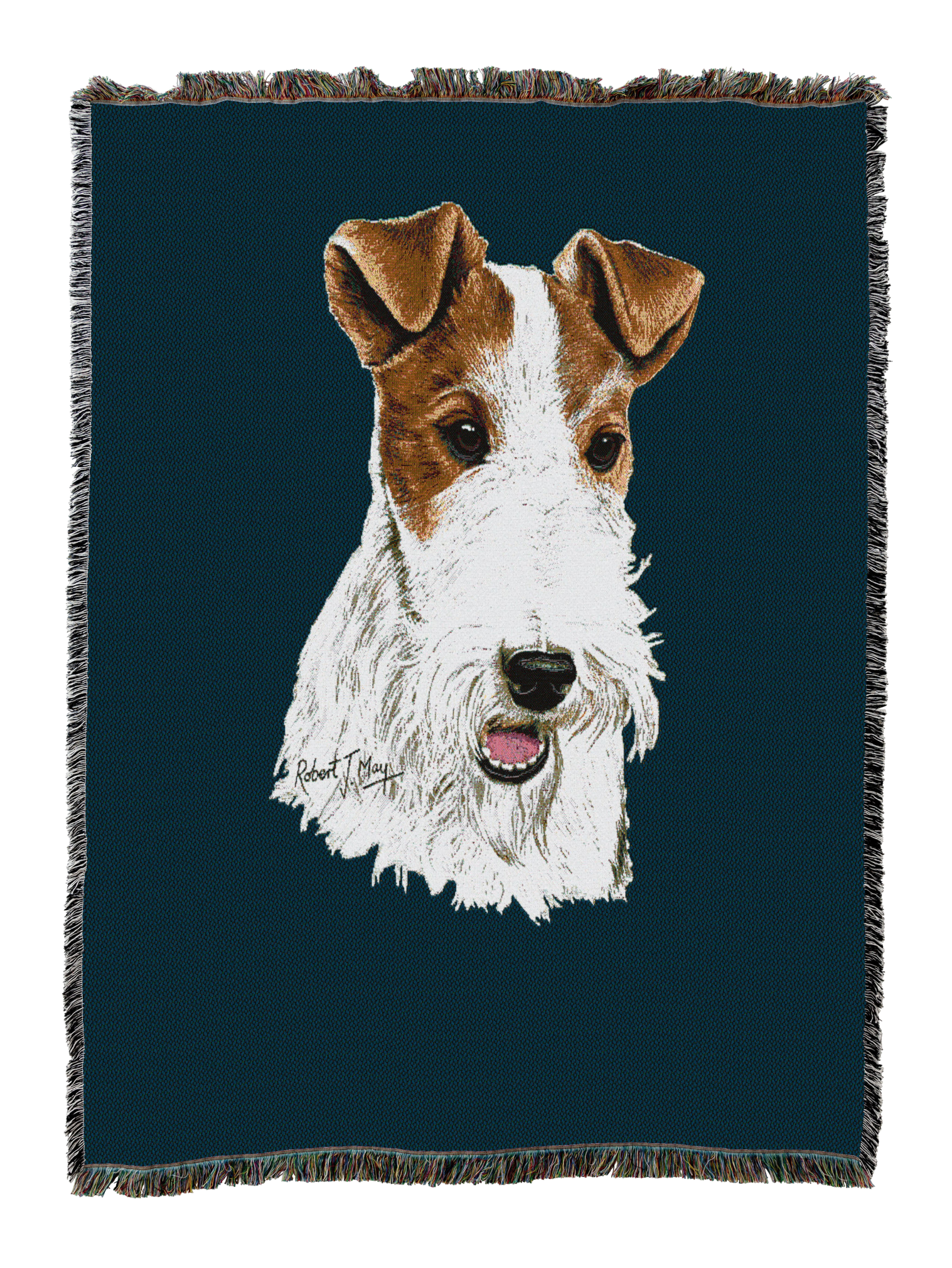 Wire Fox Terrier Blanket