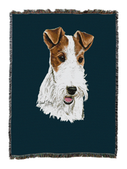 Wire Fox Terrier Blanket