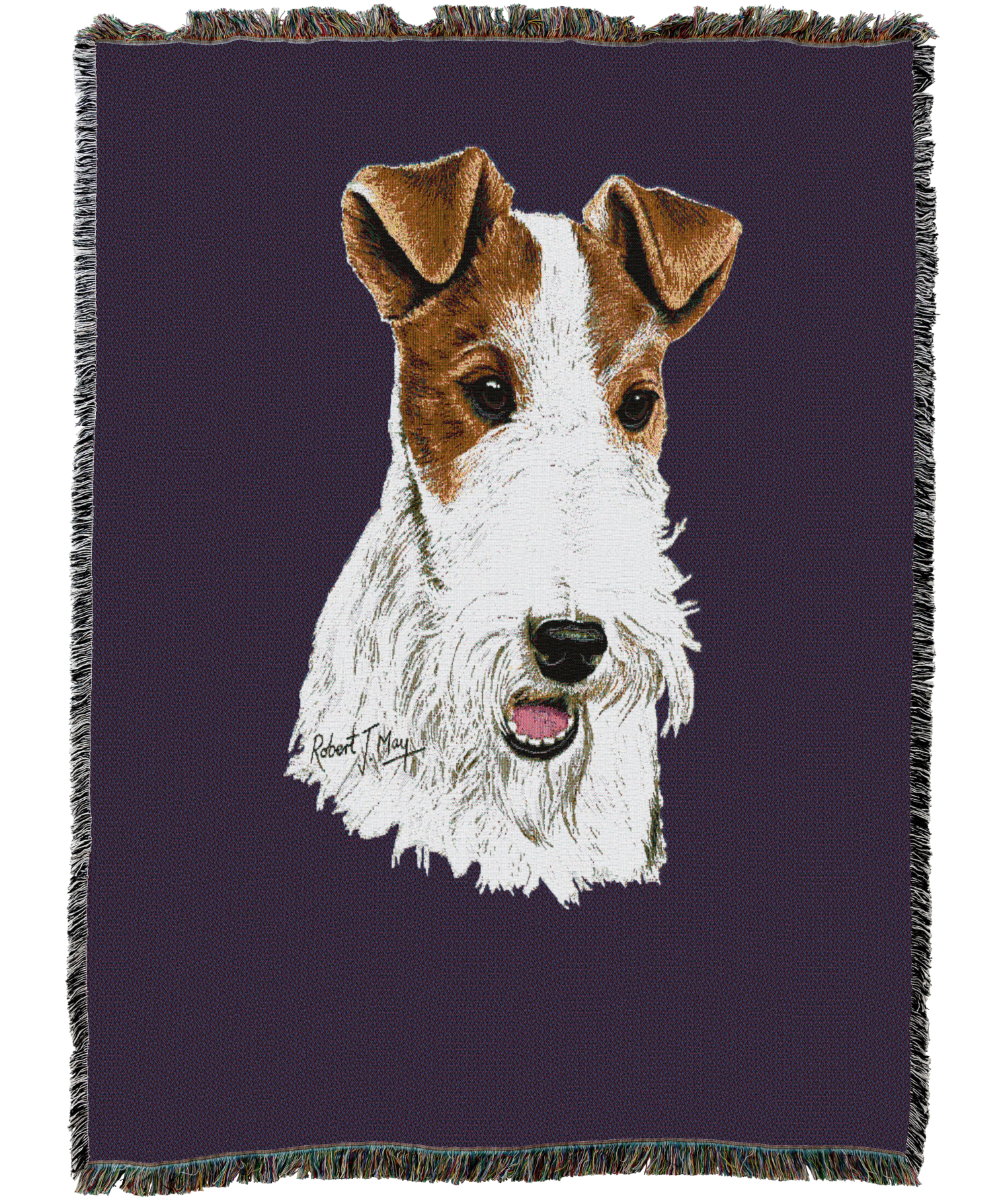 Wire Fox Terrier Blanket