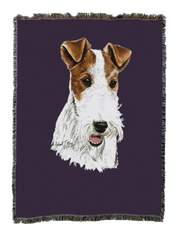 Wire Fox Terrier Blanket