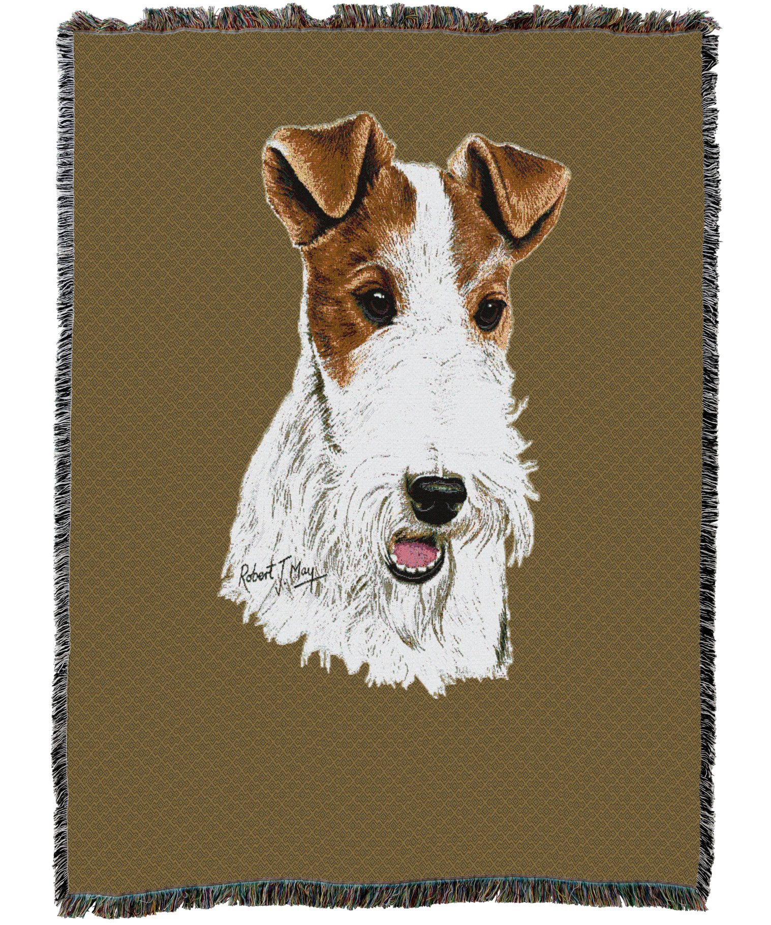 Wire Fox Terrier Blanket