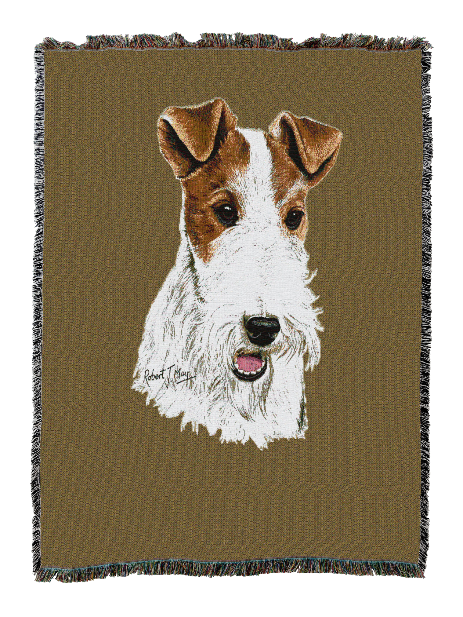 Wire Fox Terrier Blanket