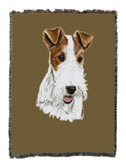 Wire Fox Terrier Blanket