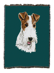 Wire Fox Terrier Blanket