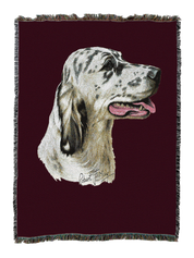 English Setter 2 Blanket