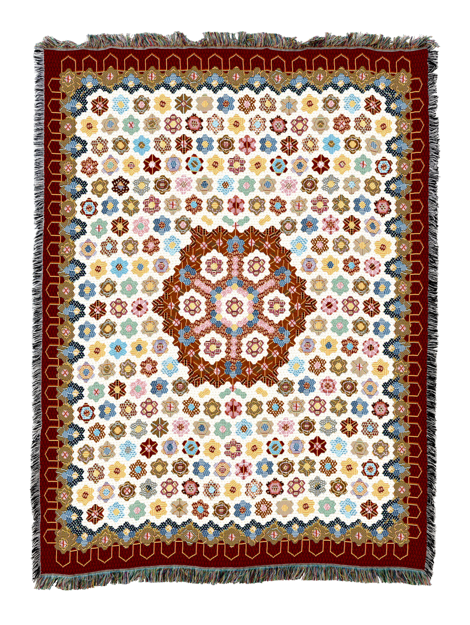 Honeycomb Quilt Blanket