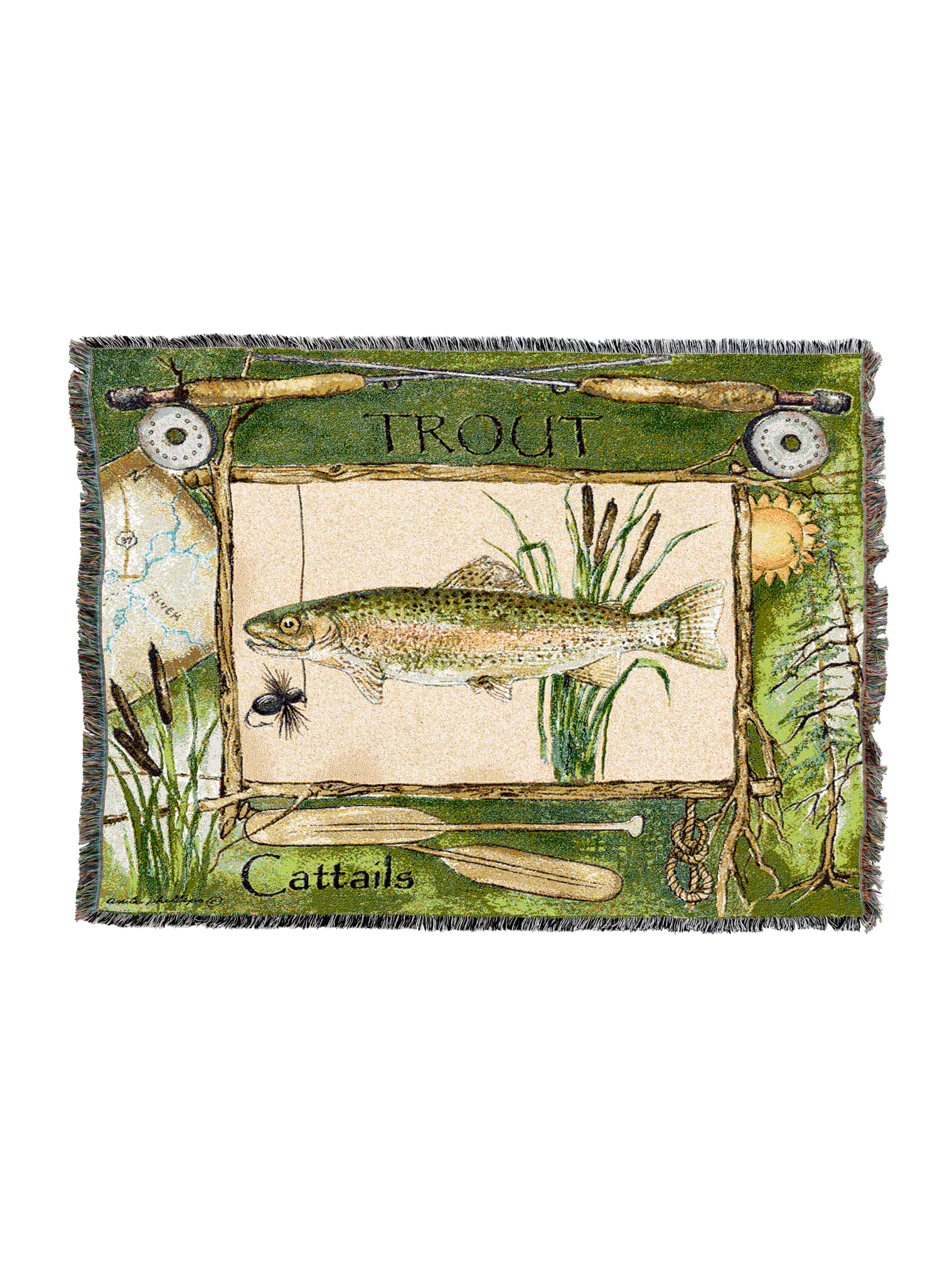 Fisherman's Catch Blanket