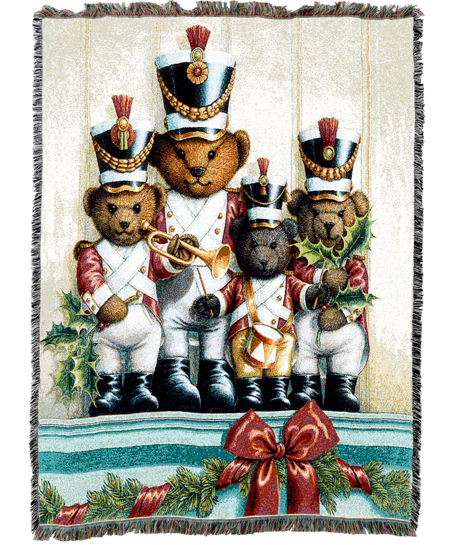 Soldier Bears Blanket