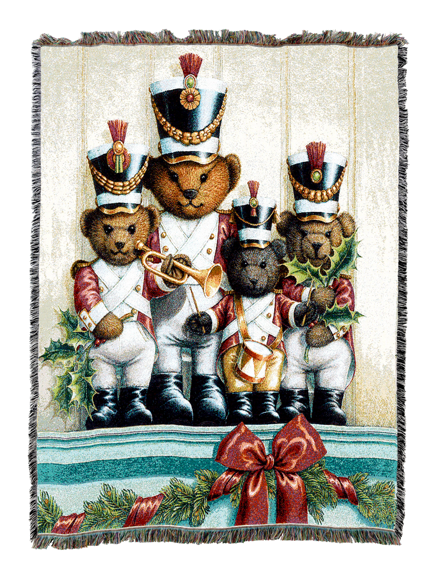 Soldier Bears Blanket