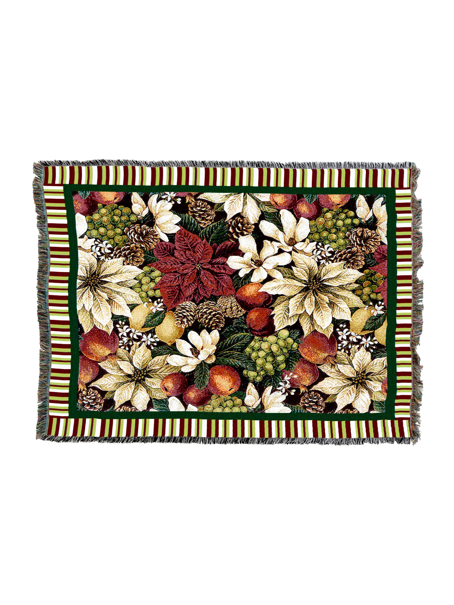 Magnolia Poinsettia Blanket