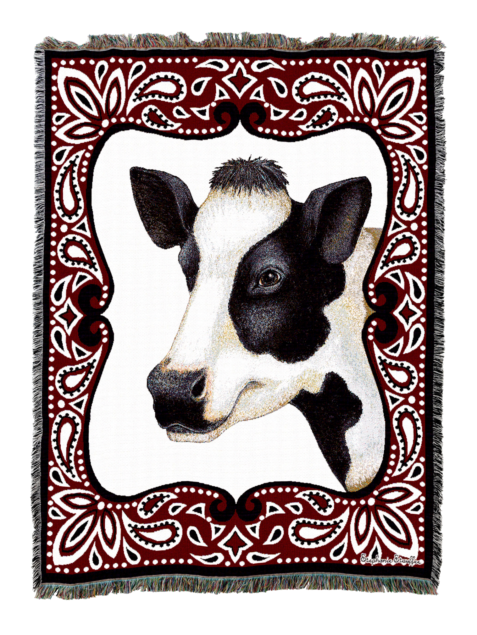 Bandana Cow Blanket