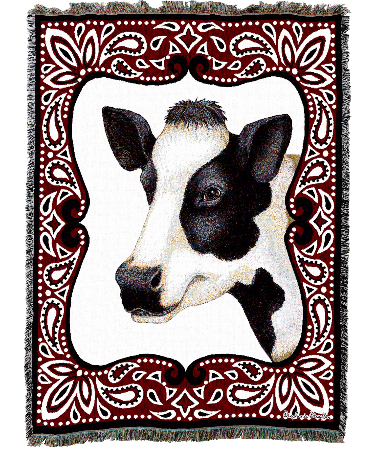Bandana Cow Blanket