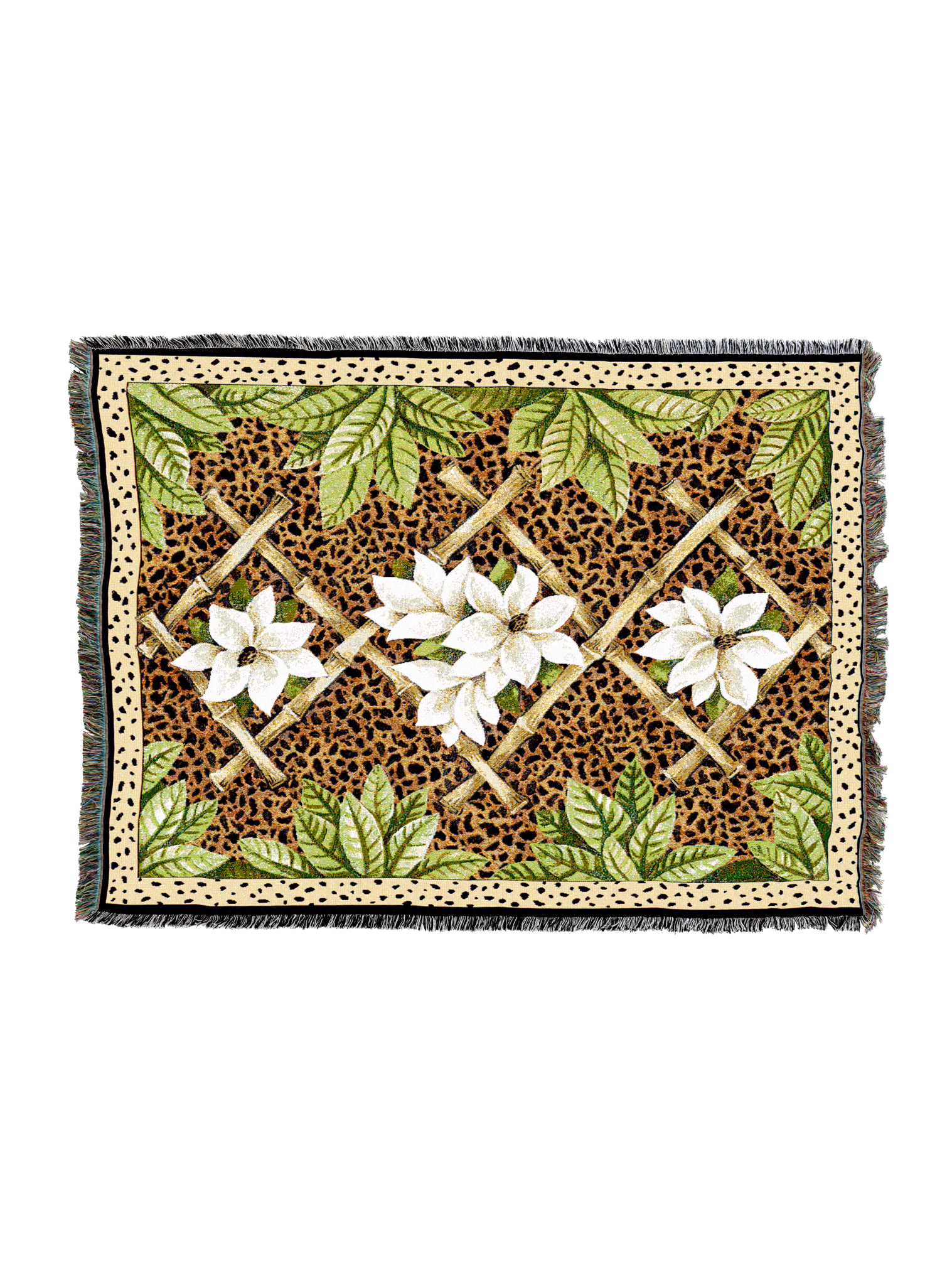 Bamboo And Skin Blanket