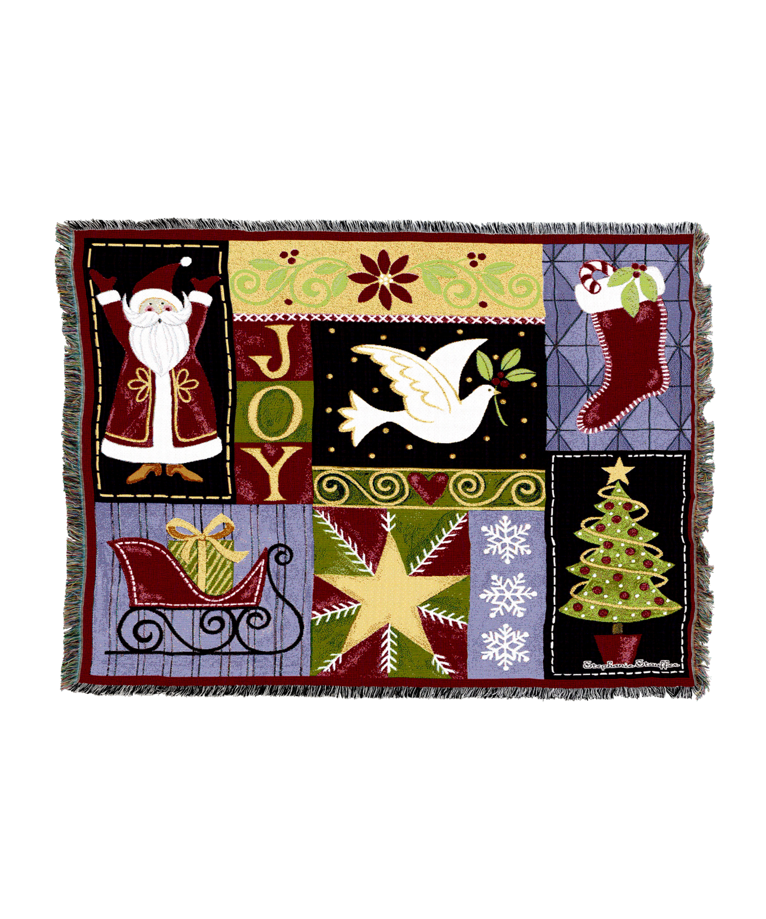 Christmas Icons Blanket