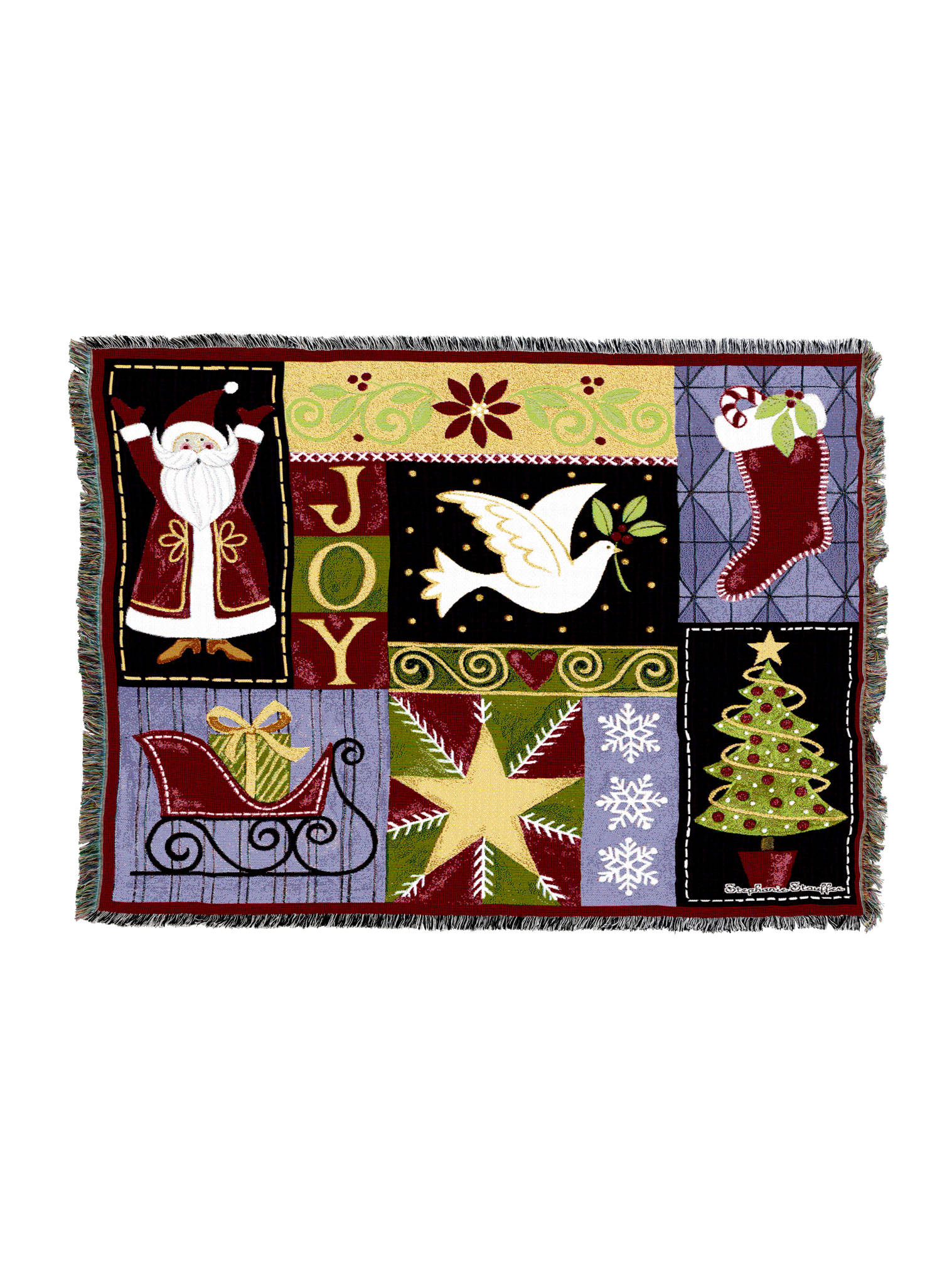 Christmas Icons Blanket