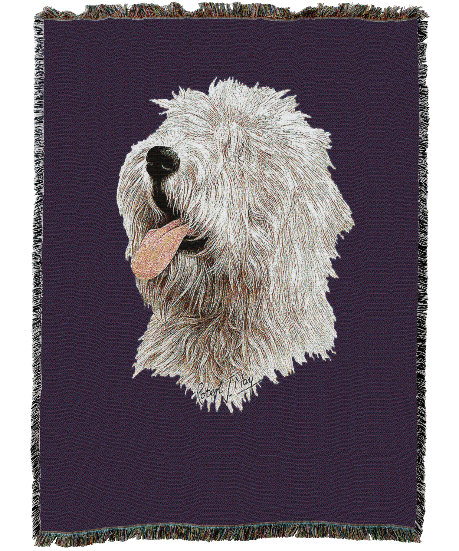 Old English Sheepdog 2 Blanket