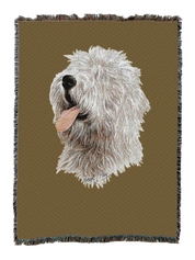 Old English Sheepdog 2 Blanket