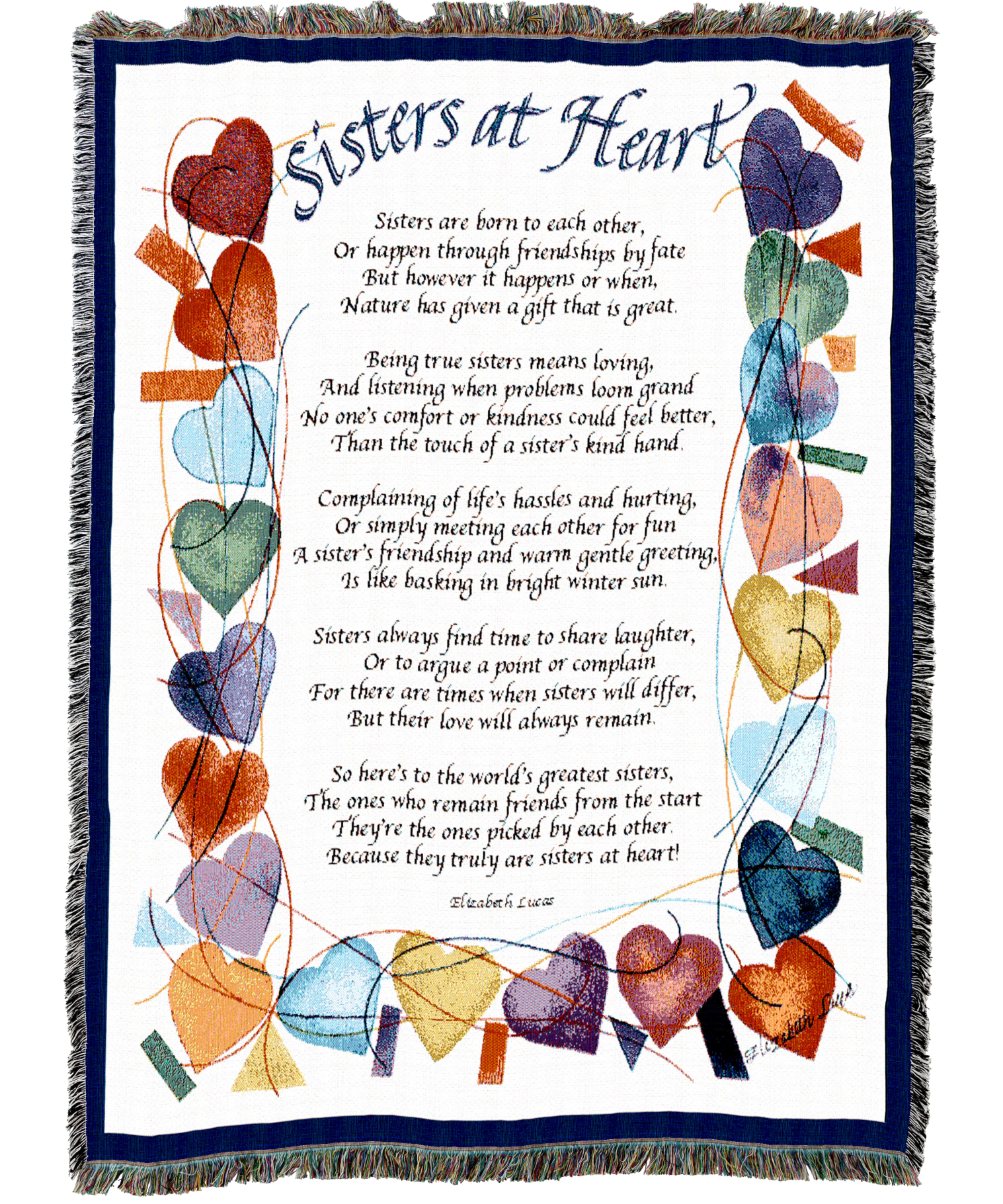 Sisters At Heart Blanket