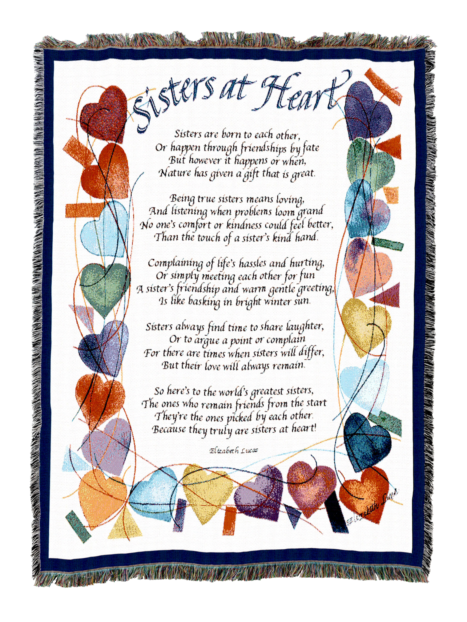 Sisters At Heart Blanket