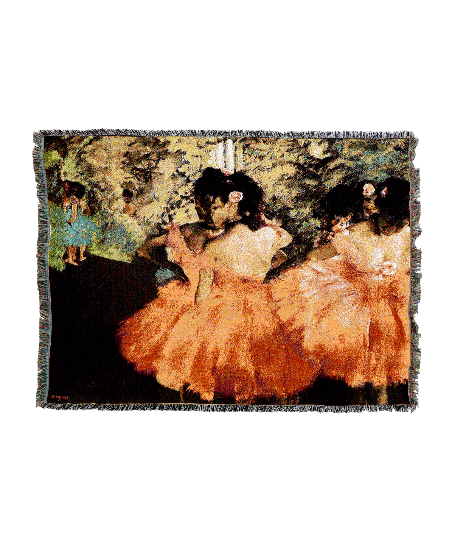 Dancers In Pink Blanket
