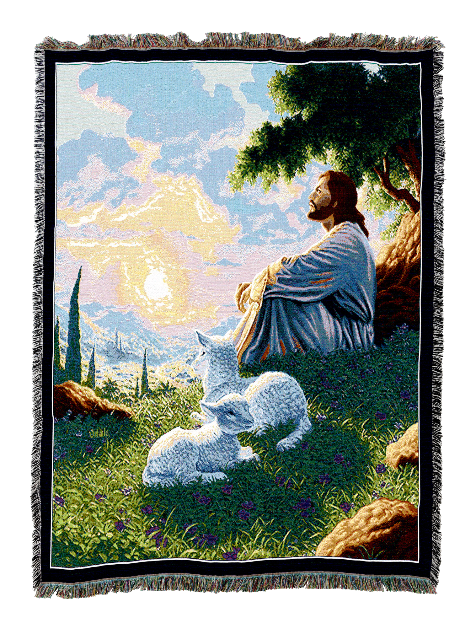 Green Pastures Blanket