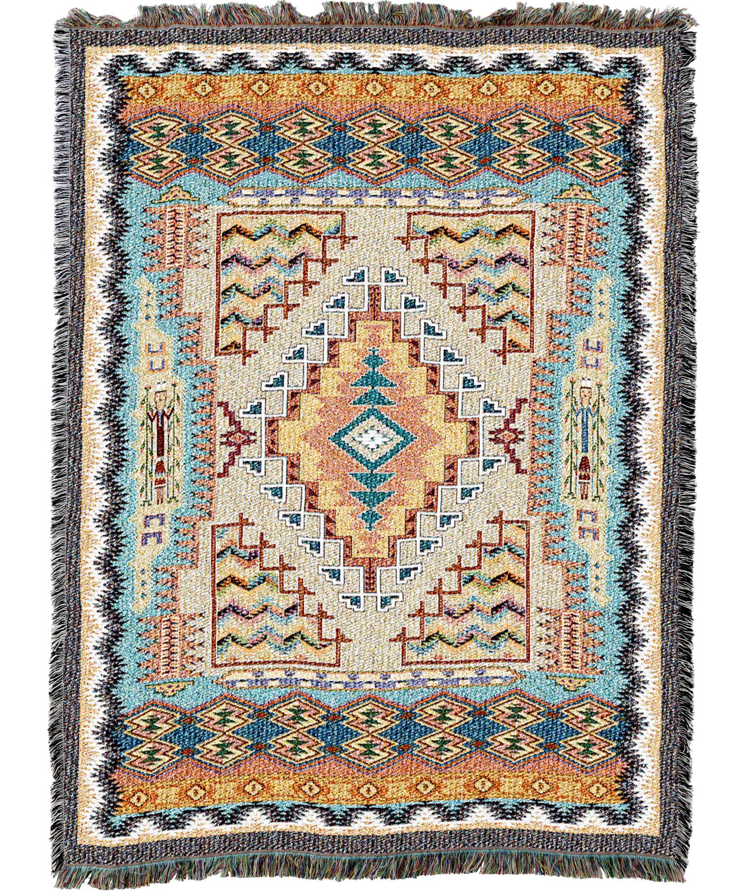 Southwest Turquoise Blanket