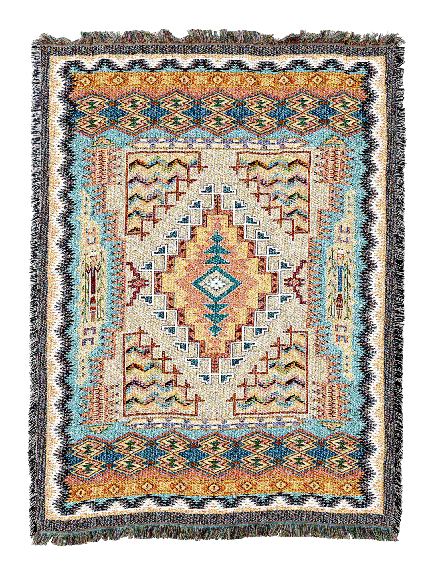 Southwest Turquoise Blanket