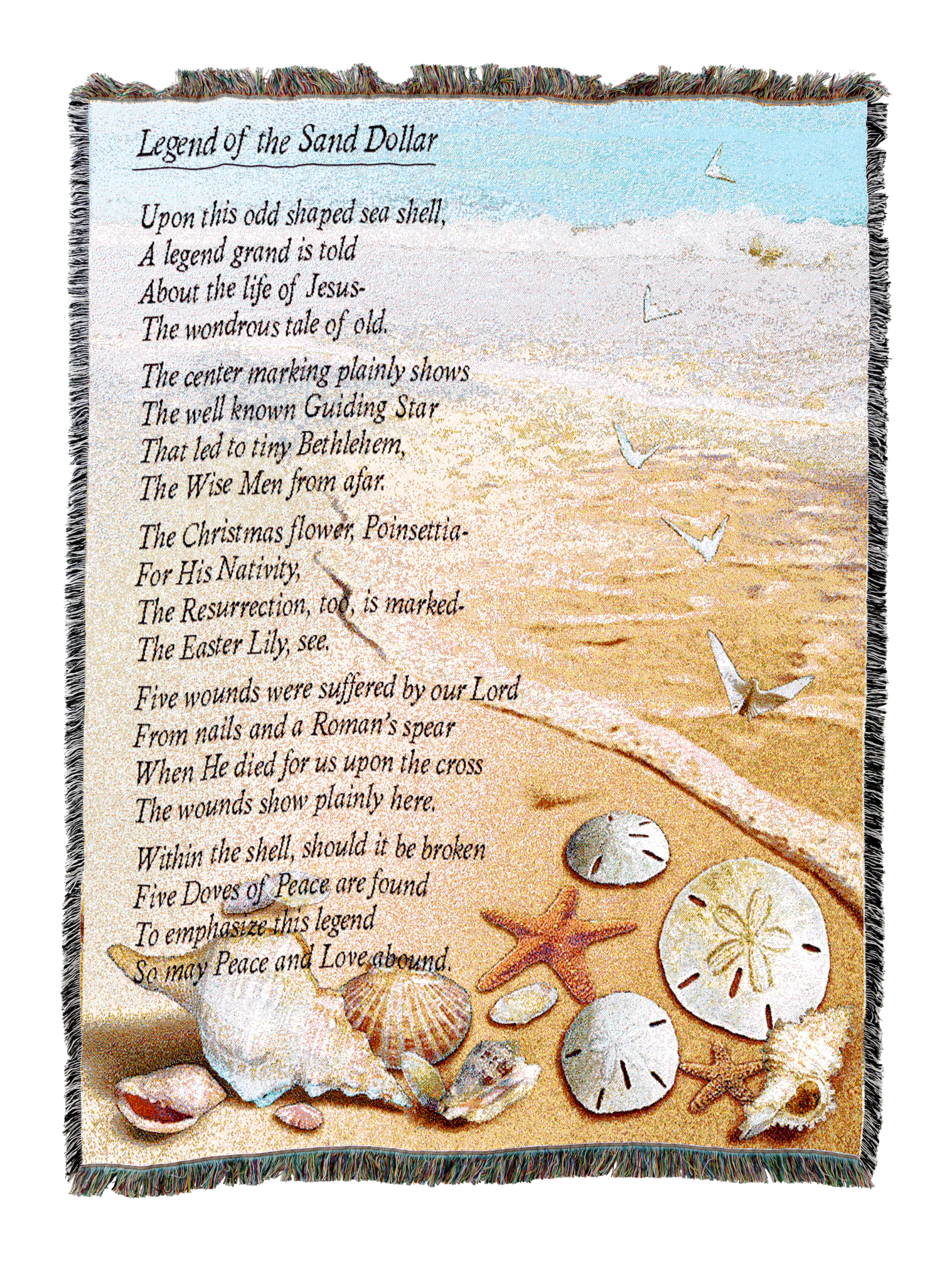 Legend Of The Sand Dollar Blanket