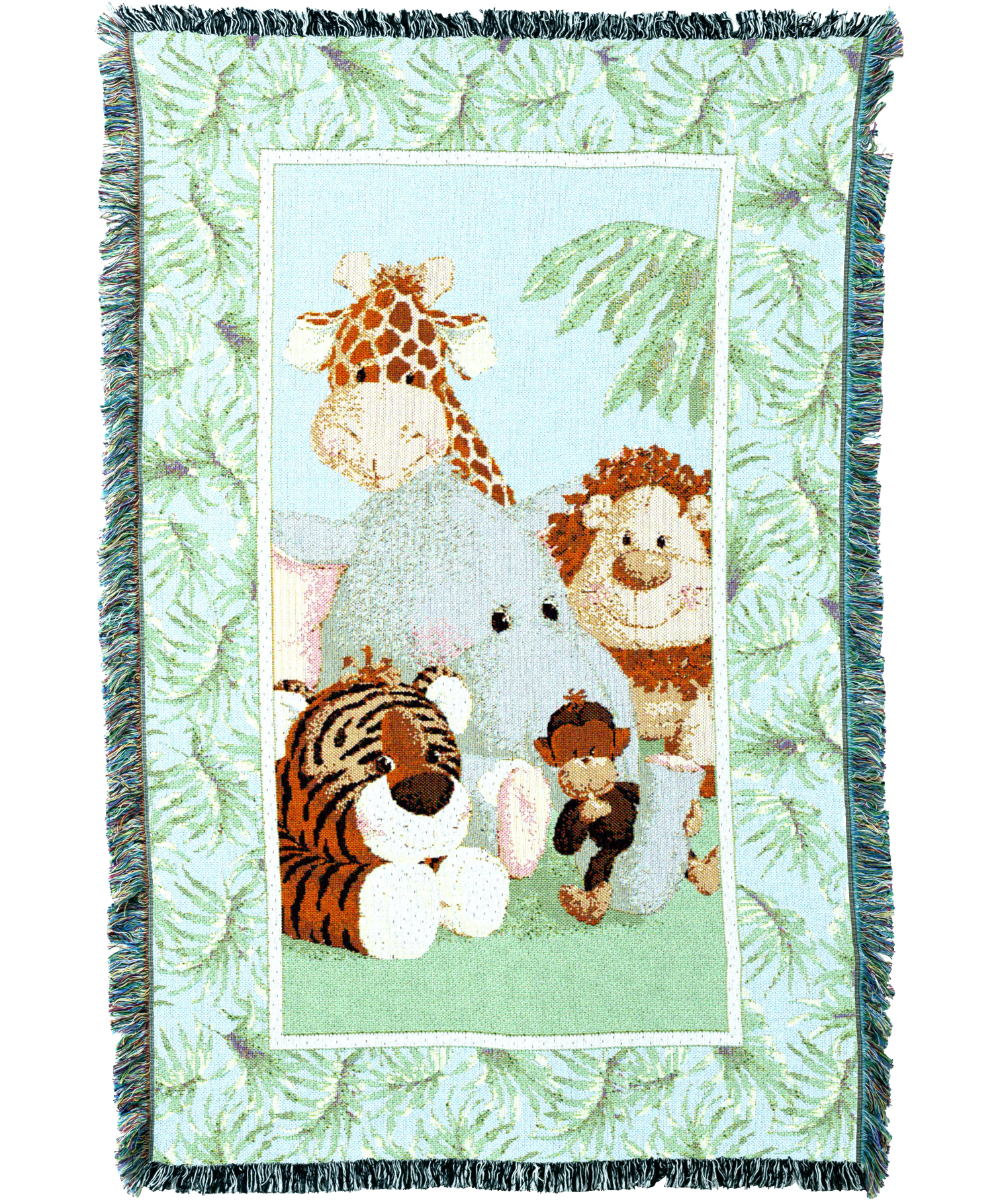 Stuffed Safari Mini Blanket