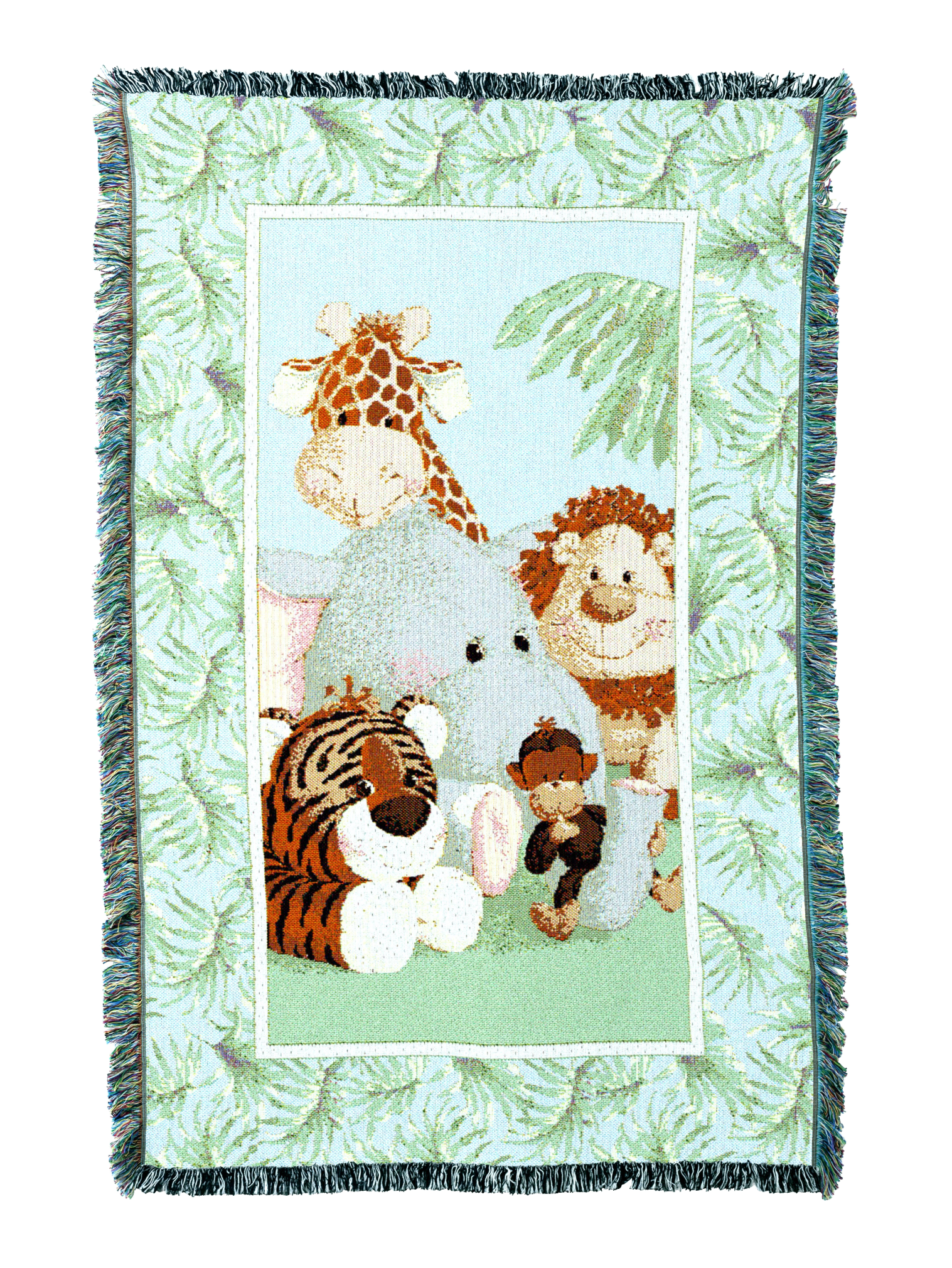 Stuffed Safari Mini Blanket
