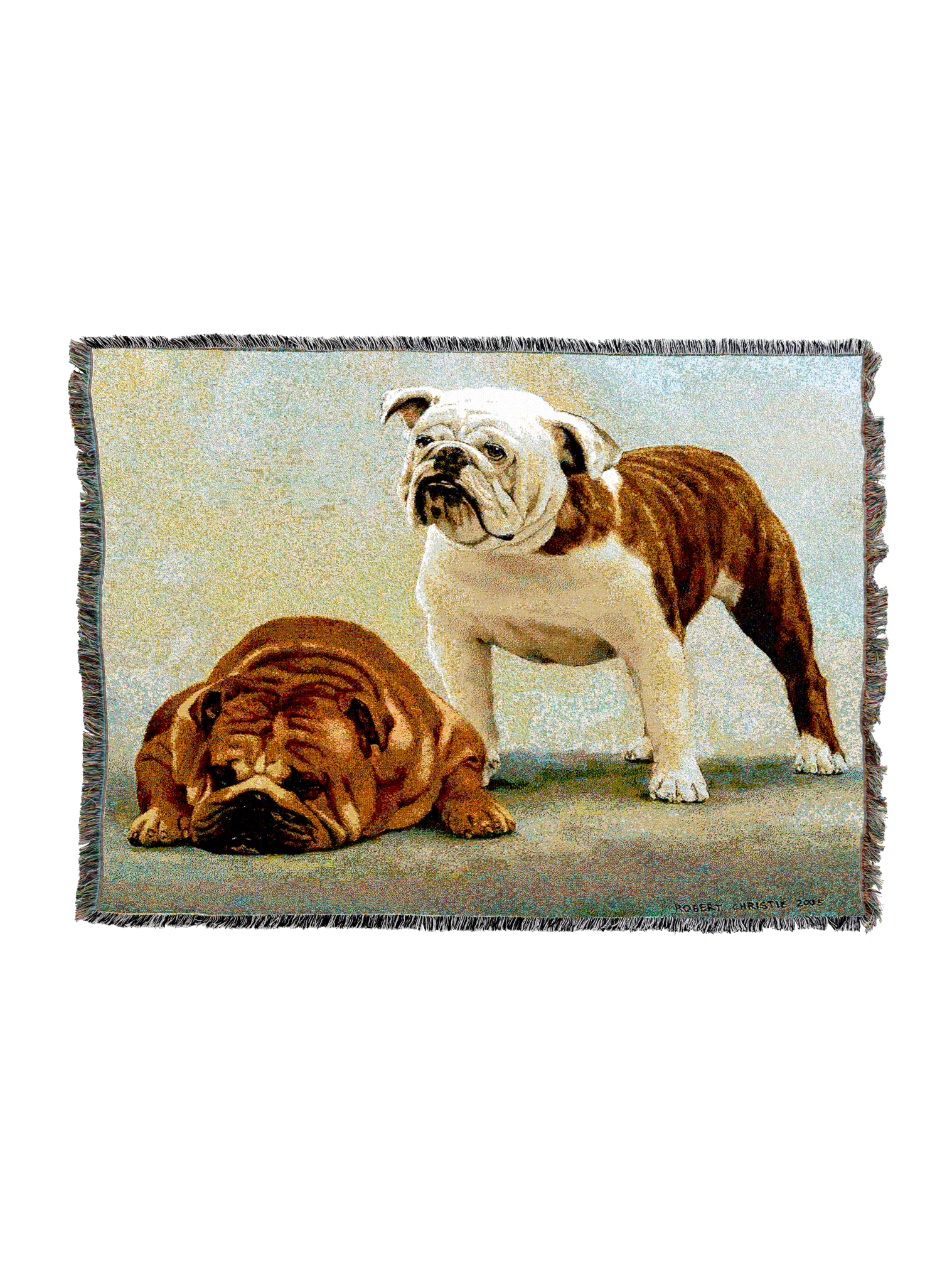 I Said I Was Sorry Bulldog Blanket