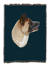 Akita Blanket Blue