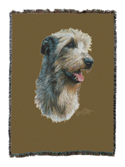 Irish Wolfhound Blanket Sand
