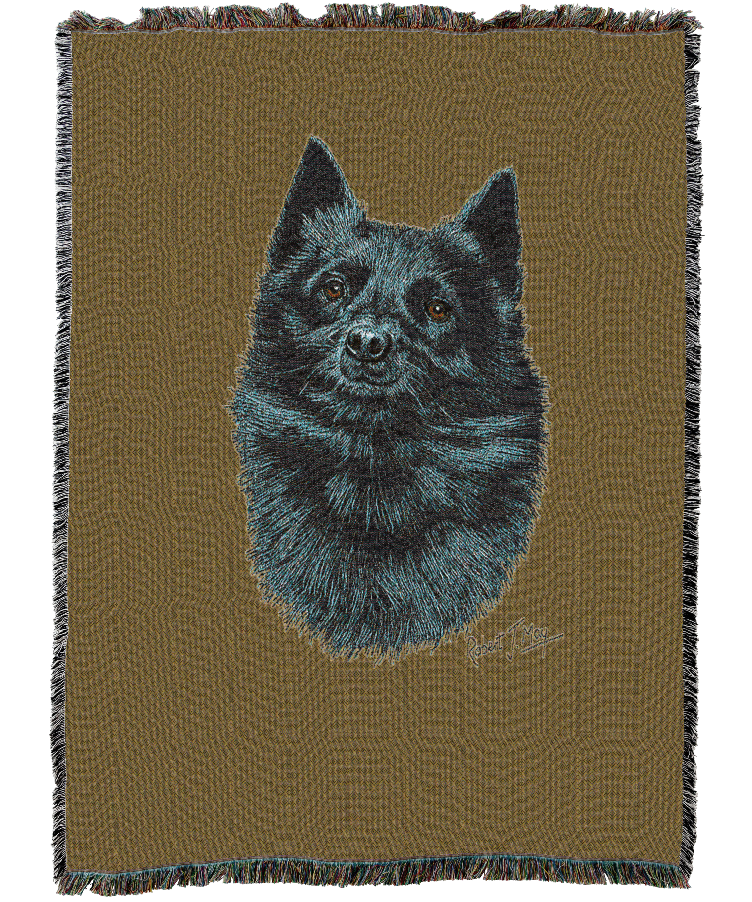 Schipperke Blanket Sand
