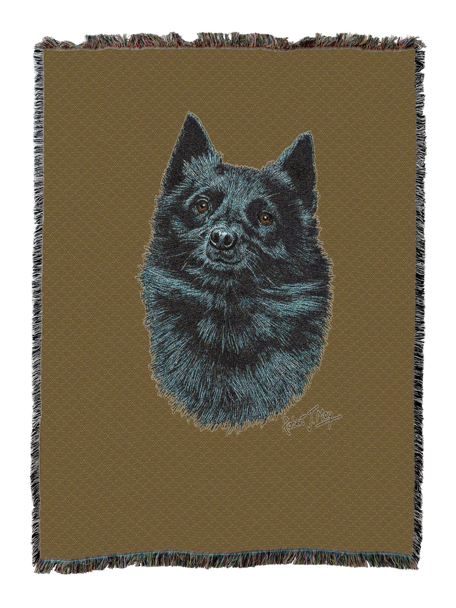 Schipperke Blanket Sand