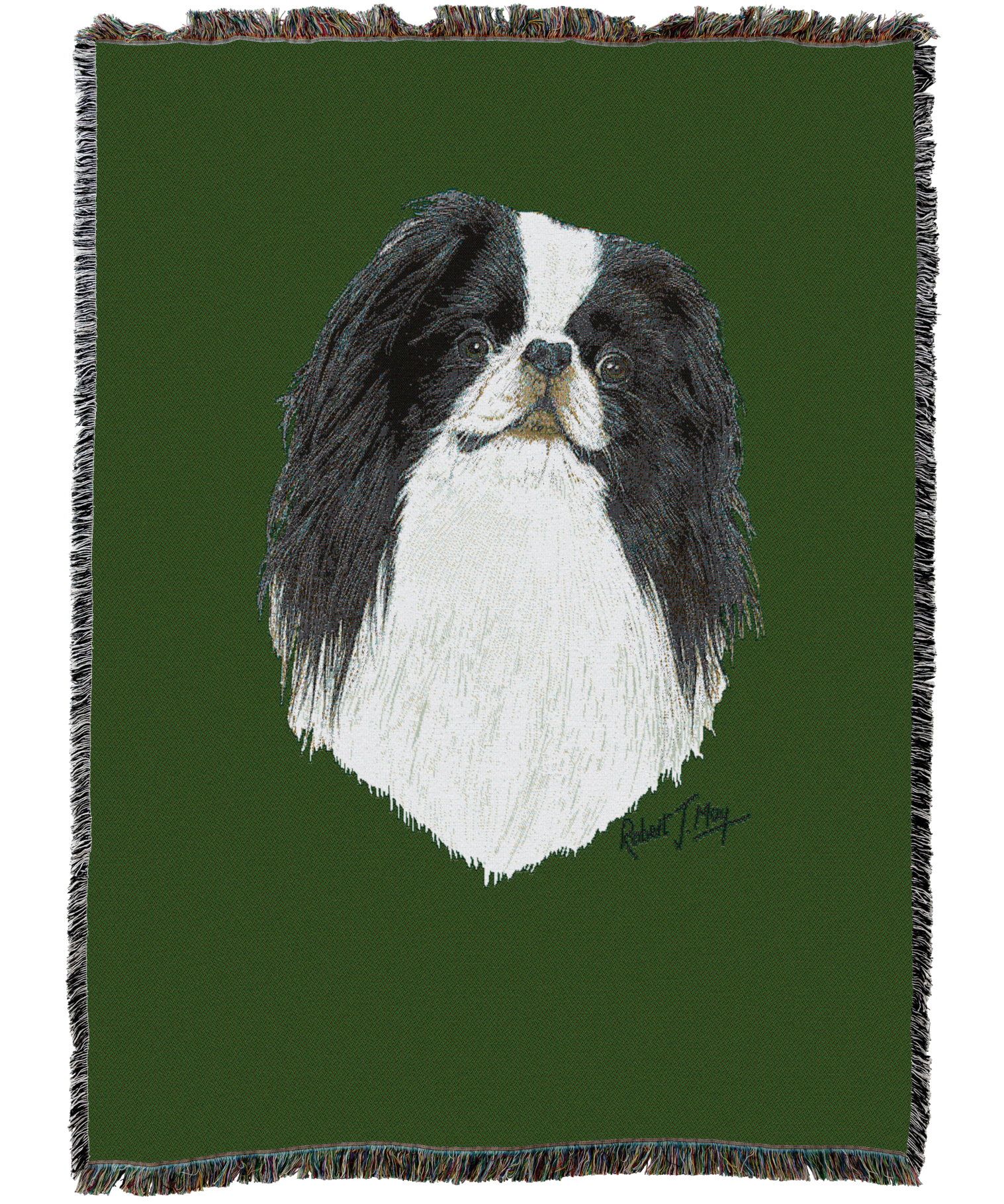 Japanese Chin Blanket Green