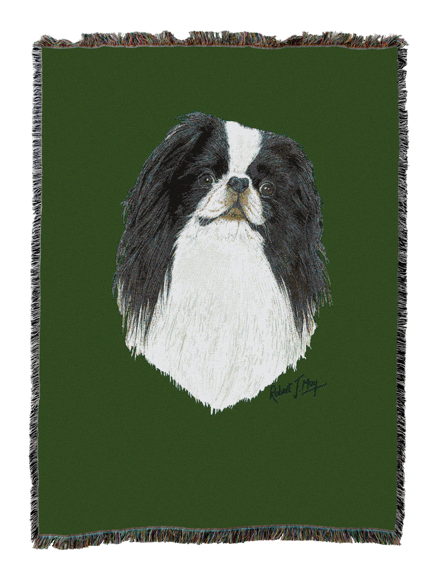 Japanese Chin Blanket Green