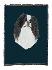 Japanese Chin Blanket Blue