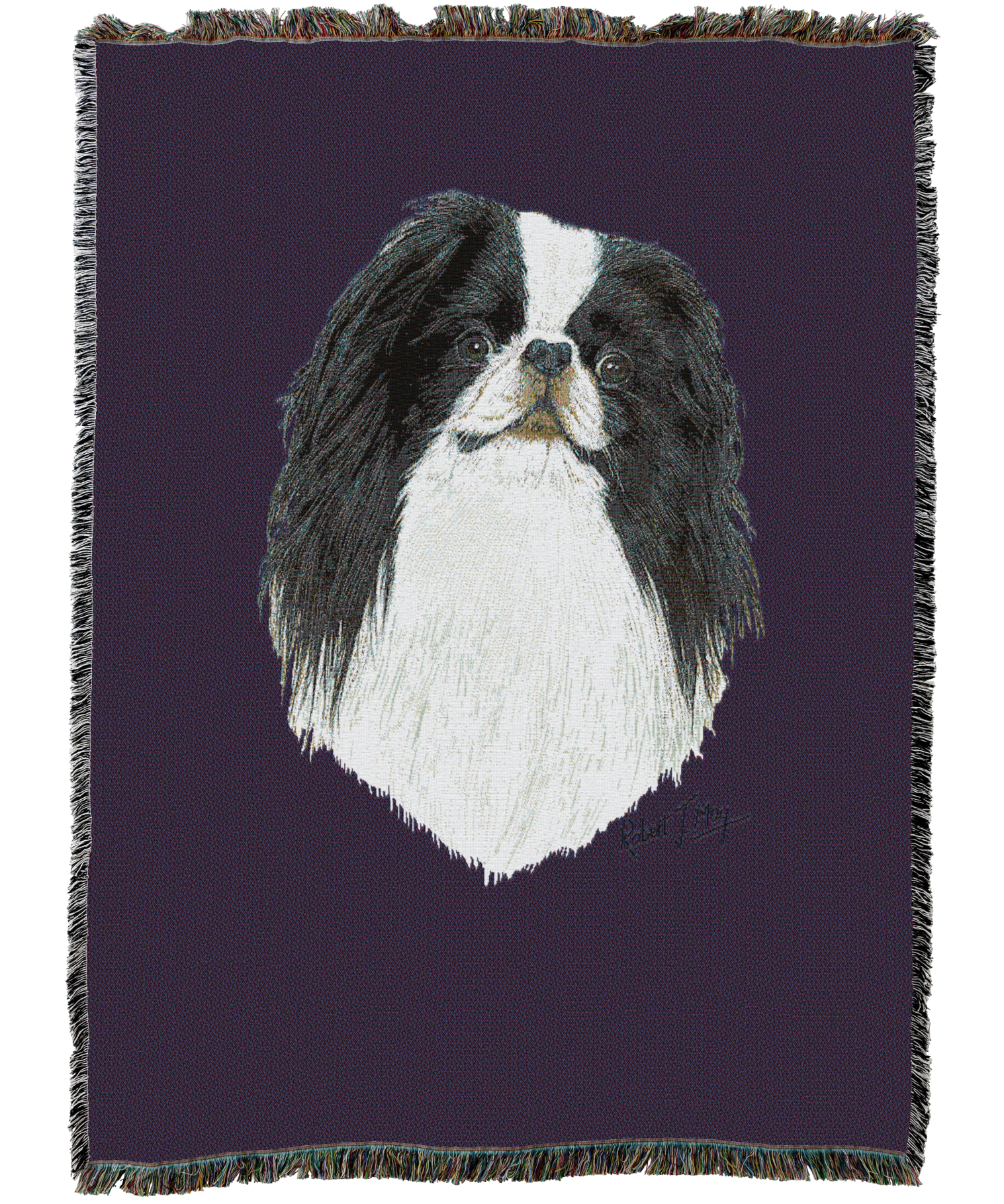 Japanese Chin Blanket Purple
